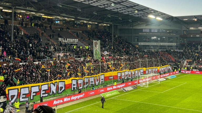 ALLEMAGNE. Des supporters de St. Pauli solidaires du Rojava