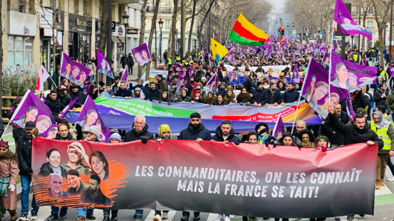 PARIS. Les Kurdes de nouveau dans la rue pour « Vérité et Justice » pour leurs martyrs