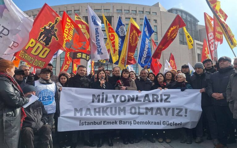 TURQUIE. Manifestation contre les arrestations politiques d’Istanbul