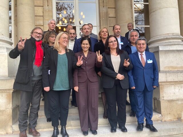 PARIS. Une délégation de l’AANES invitée à l’Assemblée Nationale et au Sénat