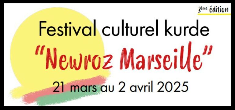 Marseille accueille la 3e édition du Festival « Newroz Marseille »