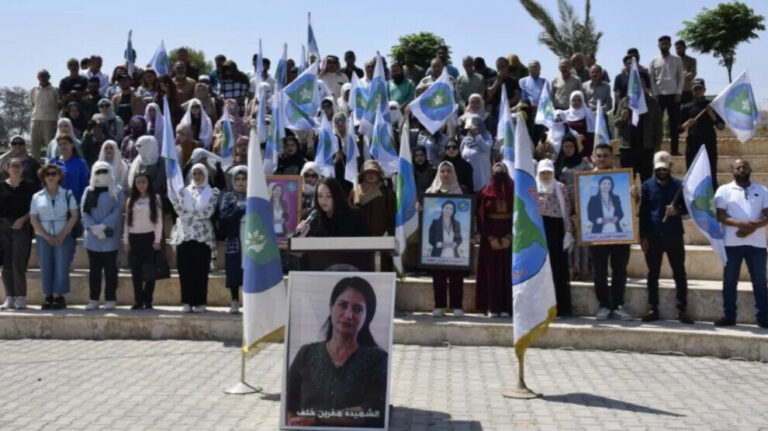 SYRIE. Poursuites des protestations contre la nomination du tueur d’Hevrin Khalaf