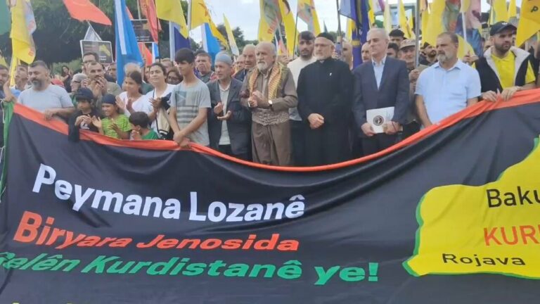 SUISSE. Les Kurdes manifestent contre le Traité de Lausanne