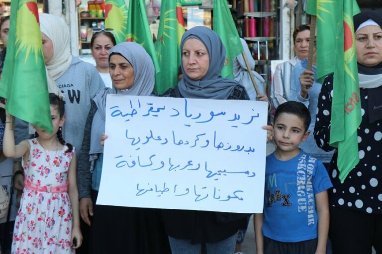 ALEP. Les femmes mobilisées en soutien à leurs sœurs de Soueïda