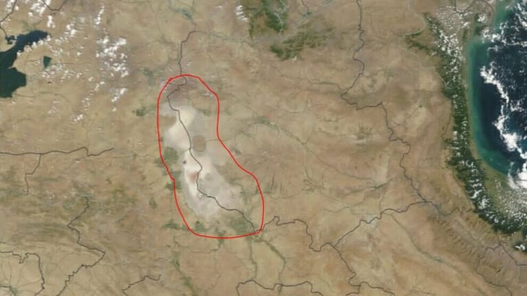 ECOCIDE. Disparation du lac d’Ourmia (Iran)