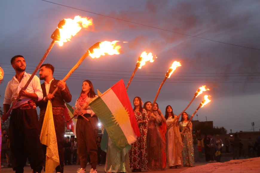 ROJAVA. Les Kurdes allument le feu du Newroz contre l'invisibilisation ...