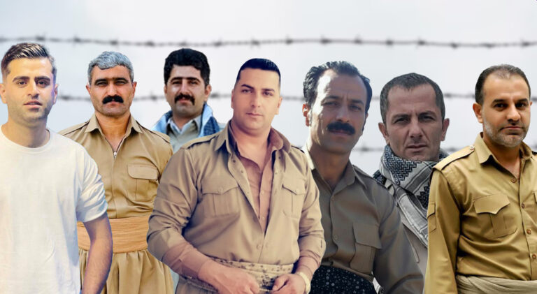 IRAN. Une condamnation à mort et 60 ans de prison pour sept prisonniers politiques kurdes IRAN. Une condamnation à mort et 60 ans de prison pour sept prisonniers politiques kurdes