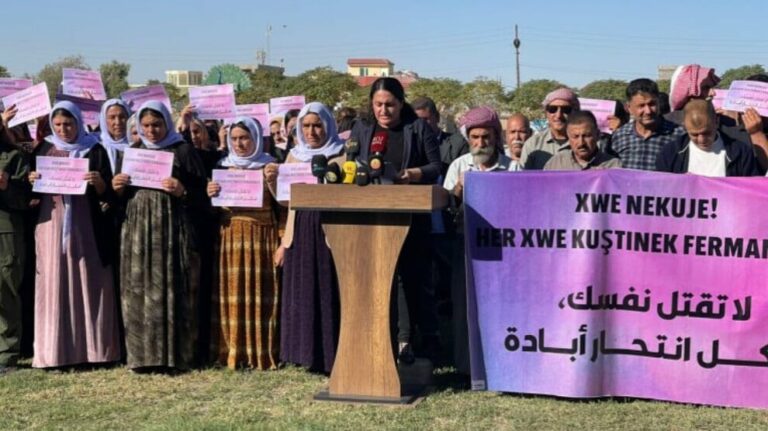 Les femmes yézidies mobilisées contre la hausse des suicides