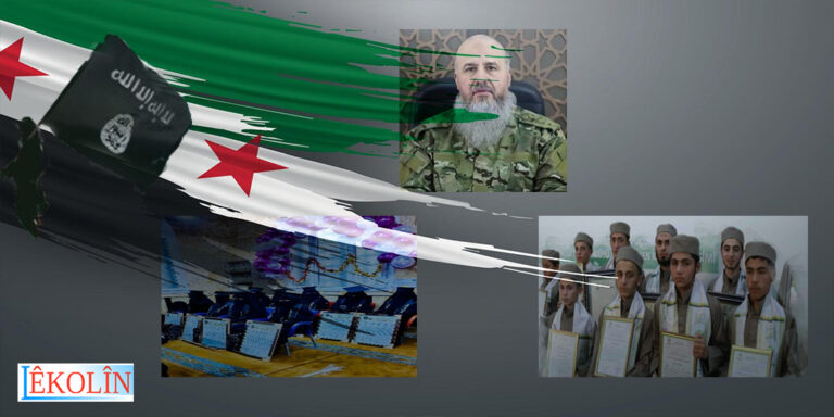 SYRIE. Les gangs de la Turquie enseignent l&rsquo;idéologie de l&rsquo;EI aux enfants