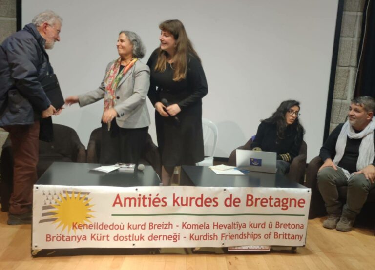 RENNES. Conférence sur le Kurdistan avec Gultan Kisanak