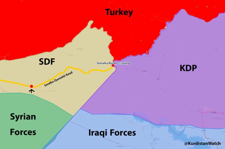 La Turquie vise le seul point de passage permettant l&rsquo;arrivée de l&rsquo;aide humanitaire au Rojava