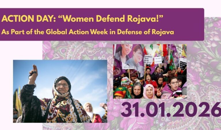 Journée mondial d&rsquo;action. « Les femmes défendent le Rojava »