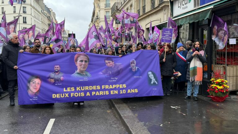 Commémorations des martyrs kurdes de Paris