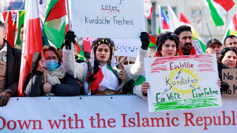 BRUXELLES. Manifestation contre le régime sanguinaire d&rsquo;Iran