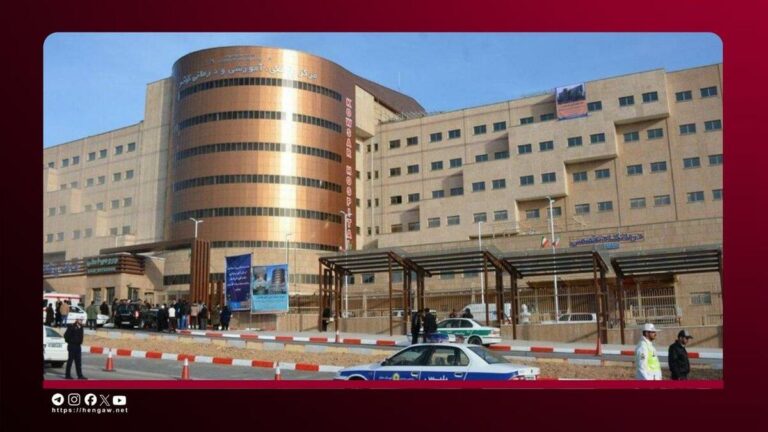 ROJHILAT. Forces de sécurités déployées dans l&rsquo;hôpital Kowsar à Sanandaj