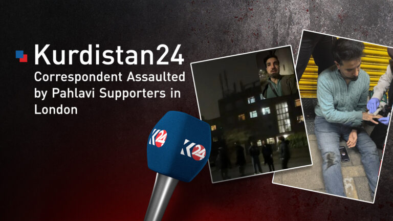 LONDRES. Des partisans de Reza Pahlavi attaquent un journaliste kurde