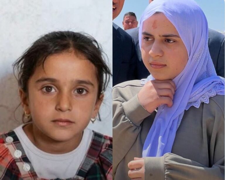 SHENGAL. Sauvetage d&rsquo;une Yézidie kidnappée à l&rsquo;âge de 7 ans