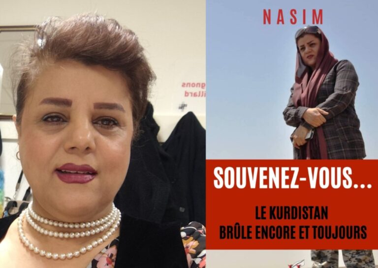 Nasim Kadirpoor : « Souvenez-vous… Le Kurdistan brûle encore et toujours »