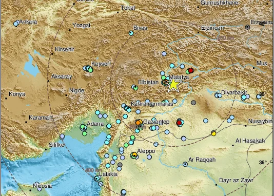 TURQUIE. Malatya secouée par un séisme de magnitude 5,6