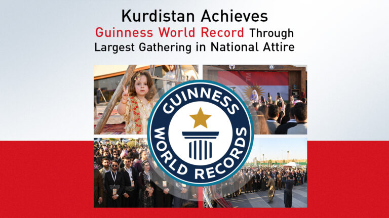 Le Kurdistan décroche un record du monde Guinness avec 1000 personnes en costume traditionnel kurde