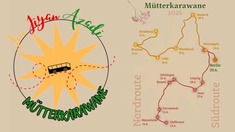 ALLEMAGNE. « Caravane des Mères » en solidarité avec le Rojava