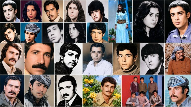 ROJHILAT. Commémorations de 59 jeunes Kurdes tués à Mahabad en juin 1983