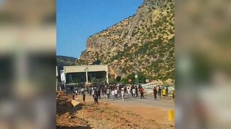 KURDISTAN. Colère des Kurdes de Şeladize face à l&rsquo;occupation turque